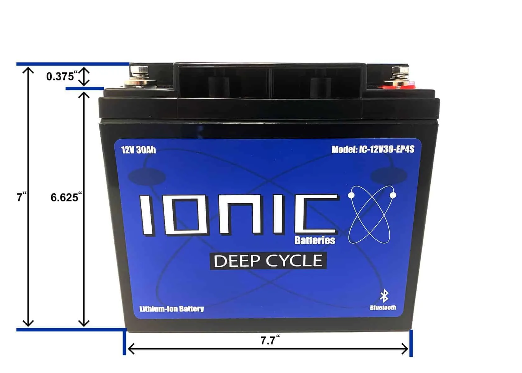 12 Volt 30Ah Lithium Deep Cycle Battery