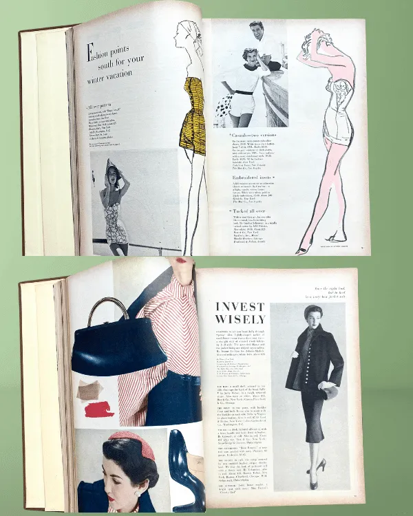 1953 CHARM Magazine Anthology – When Workwear Was Sharp, Play Clothes Were Lively, & Beachwear Was Bold