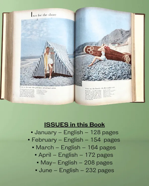 1953 CHARM Magazine Anthology – When Workwear Was Sharp, Play Clothes Were Lively, & Beachwear Was Bold