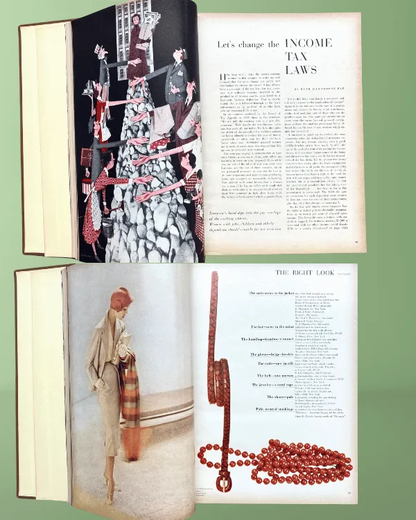 1953 CHARM Magazine Anthology – When Workwear Was Sharp, Play Clothes Were Lively, & Beachwear Was Bold