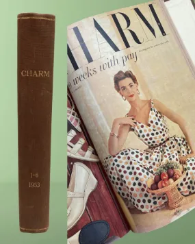 1953 CHARM Magazine Anthology – When Workwear Was Sharp, Play Clothes Were Lively, & Beachwear Was Bold