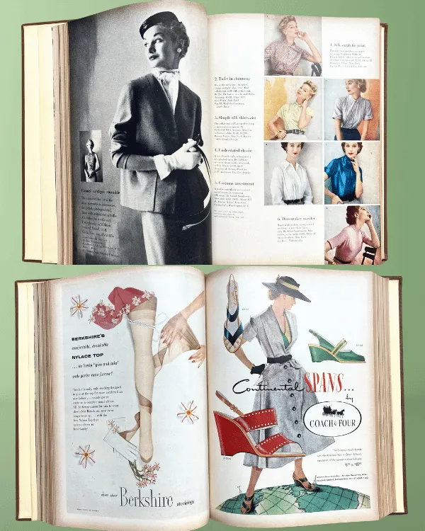 1953 CHARM Magazine Anthology – When Workwear Was Sharp, Play Clothes Were Lively, & Beachwear Was Bold