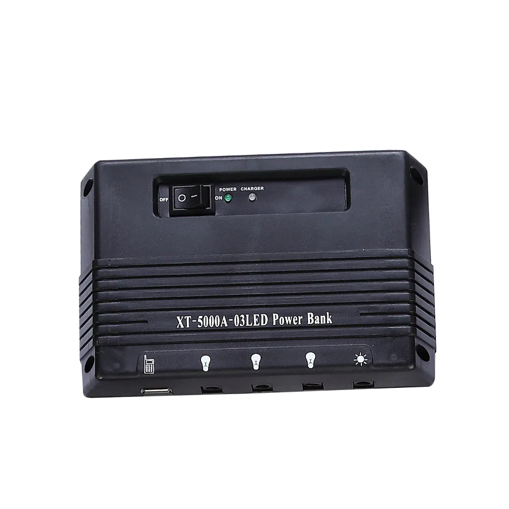 4W Solar Powered Panel 3 LED Light Lamp