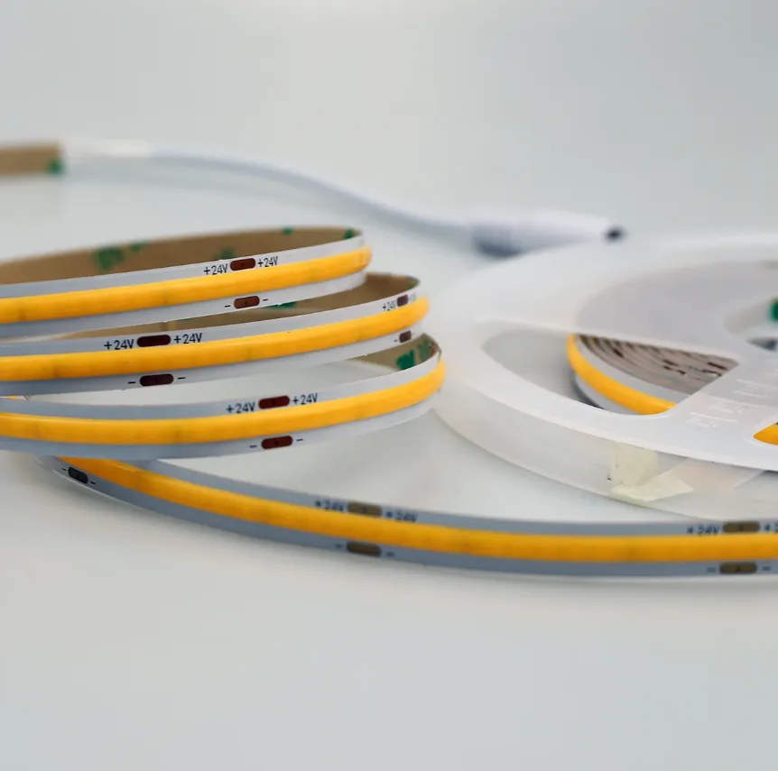 5 Meter 24V LED COB Strip Red IP20 (Power Supply Not Included)