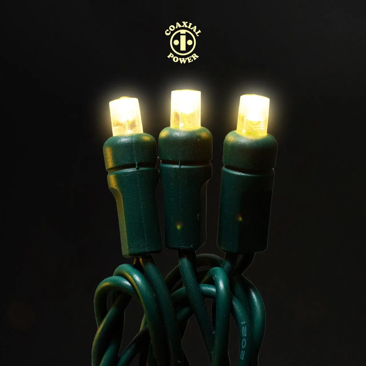 5mm Light Set 50ct Balled- 6" Spacing (Coaxial) (GW)