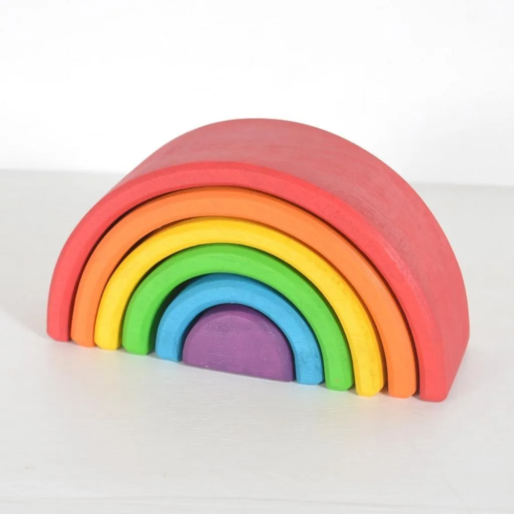6-Piece Rainbow Stacker