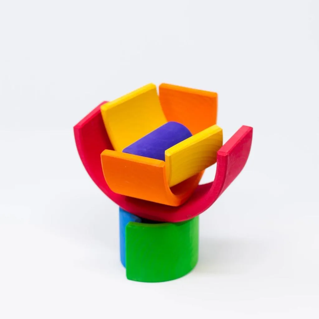 6-Piece Rainbow Stacker