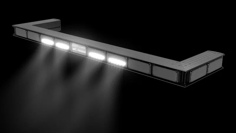 70" 937 Revolution LED Lightbar w/ Emitter - Night Blaze Edition™