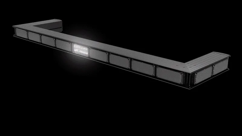70" 937 Revolution LED Lightbar w/ Emitter - Night Blaze Edition™