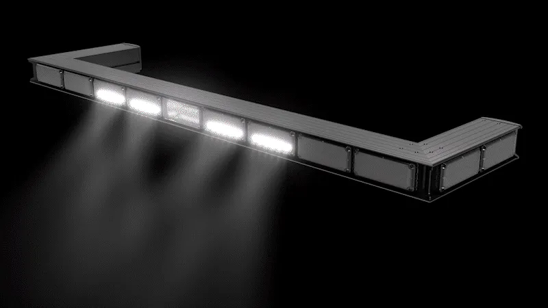 70" 937 Revolution LED Lightbar w/ Emitter - Night Blaze Edition™