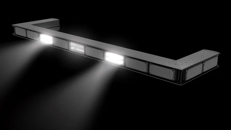 70" 937 Revolution LED Lightbar w/ Emitter - Night Blaze Edition™