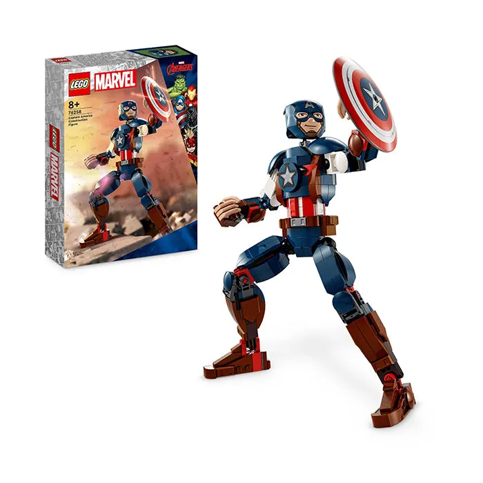 76258 MARVEL AVENGERS CAPTAIN AMERICA CONSTRUCTION FIGURE