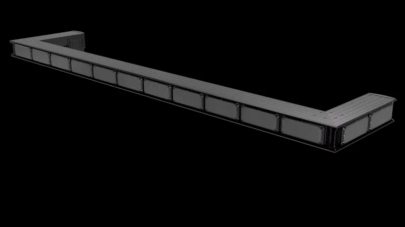 85" 937 Revolution LED Lightbar - Night Blaze Edition™