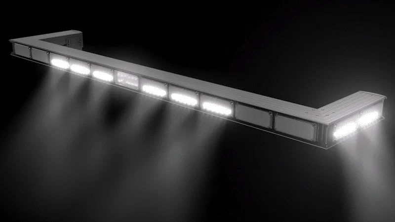 85" 937 Revolution LED Lightbar w/ Emitter - Night Blaze Edition™