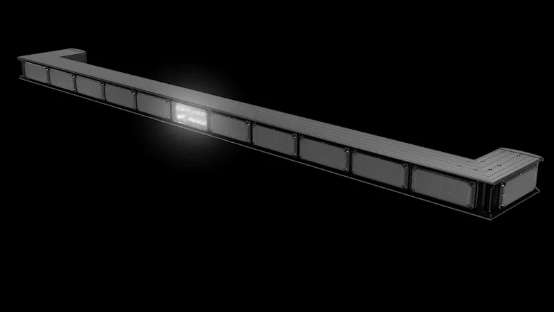 85" 937 Revolution LED Lightbar w/ Emitter - Night Blaze Edition™
