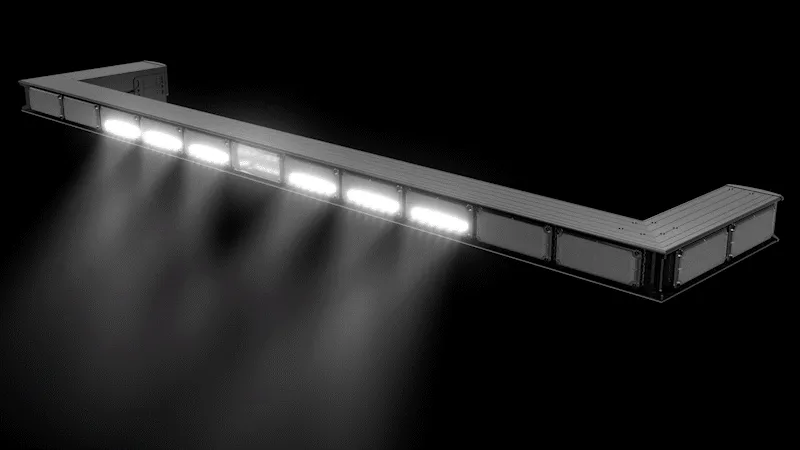 85" 937 Revolution LED Lightbar w/ Emitter - Night Blaze Edition™