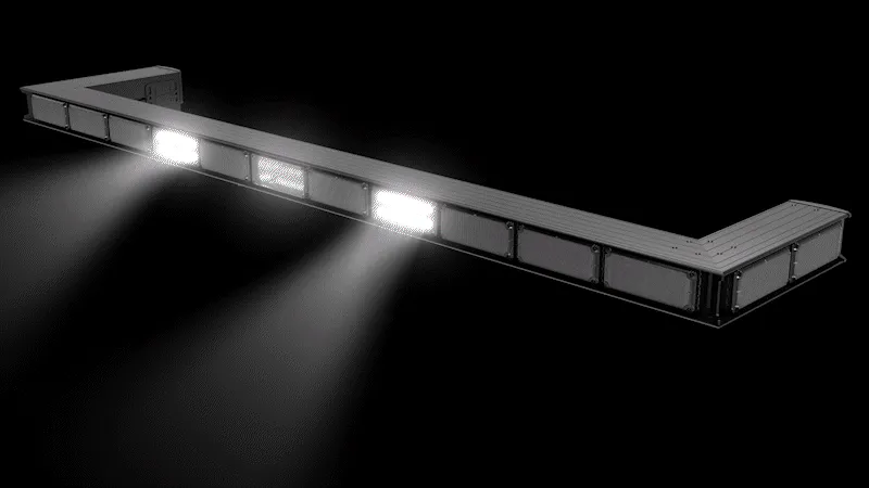 85" 937 Revolution LED Lightbar w/ Emitter - Night Blaze Edition™