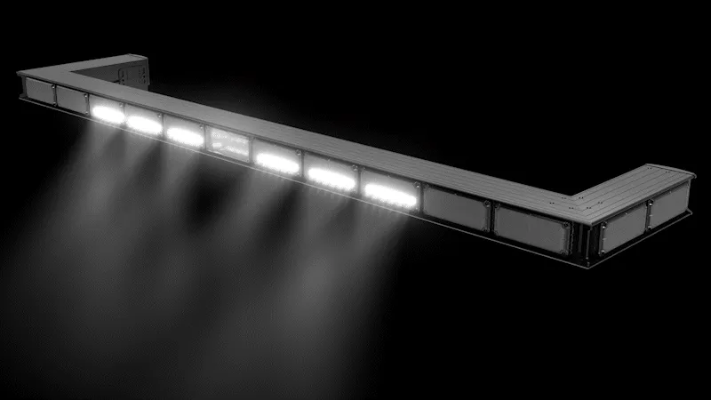 85" 937 Revolution LED Lightbar w/ Emitter - Night Blaze Edition™