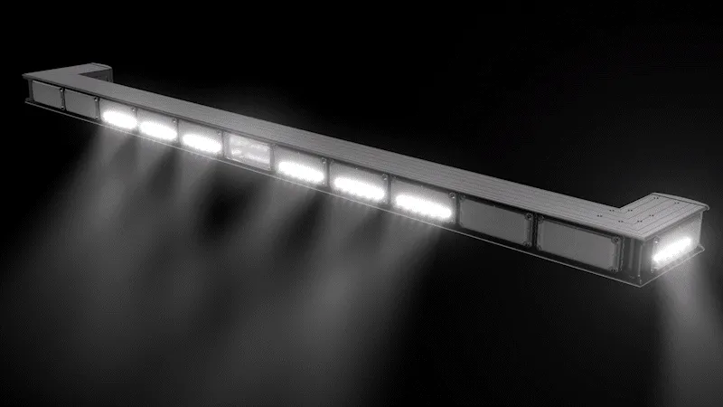 85" 937 Revolution LED Lightbar w/ Emitter - Night Blaze Edition™