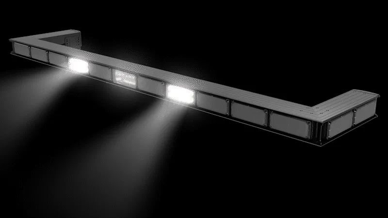 85" 937 Revolution LED Lightbar w/ Emitter - Night Blaze Edition™