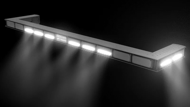 85" 937 Revolution LED Lightbar w/ Emitter - Night Blaze Edition™