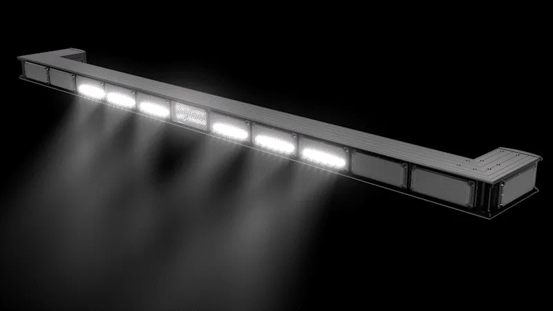 85" 937 Revolution LED Lightbar w/ Emitter - Night Blaze Edition™