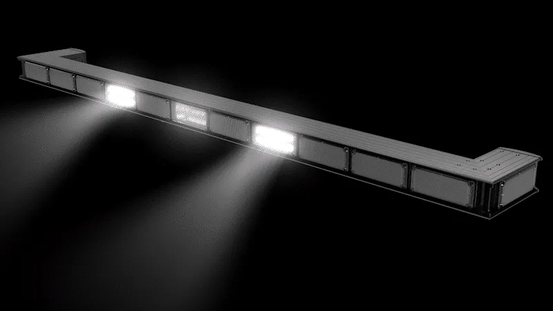 85" 937 Revolution LED Lightbar w/ Emitter - Night Blaze Edition™