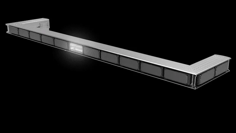 85" 937 Series LED Lightbar w/ Emitter