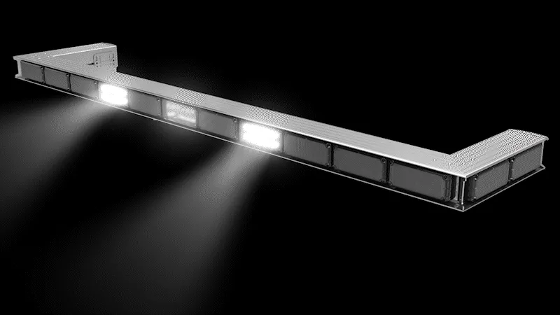 85" 937 Series LED Lightbar w/ Emitter