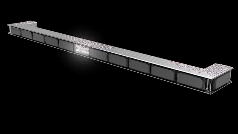 85" 937 Series LED Lightbar w/ Emitter