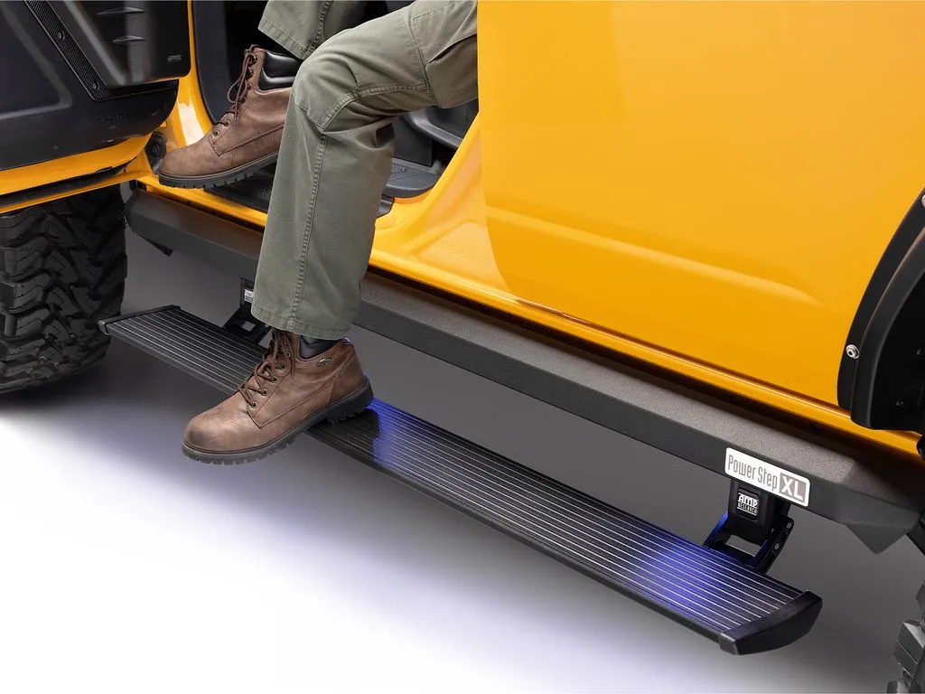 AMP Research PowerStep XL Ford Bronco 2.3L EcoBoost (22-23) Running Boards Power Side Steps