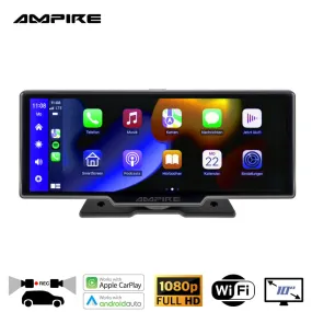 AMPIRE CPM100, automobilinė multimedija - monitorius, belaidis CarPlay