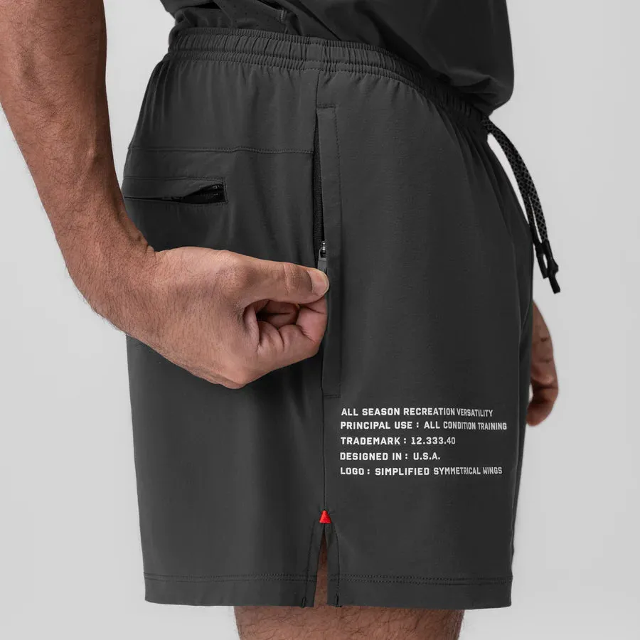 ASRV Aerotex 5" Training Short - Space Grey