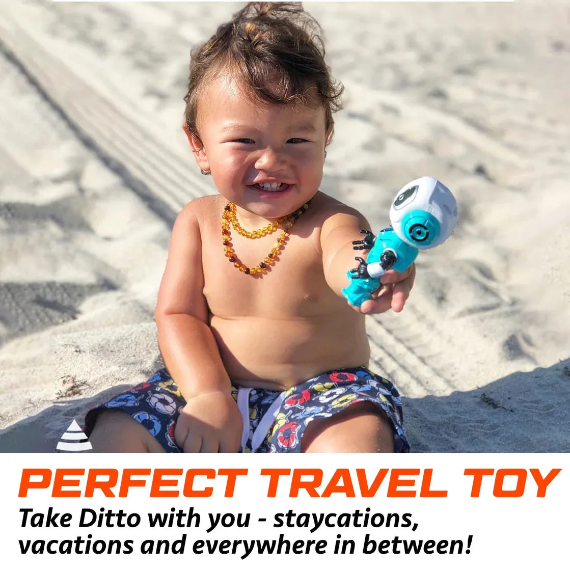 Blue Ditto Talking Robot STEM Toy