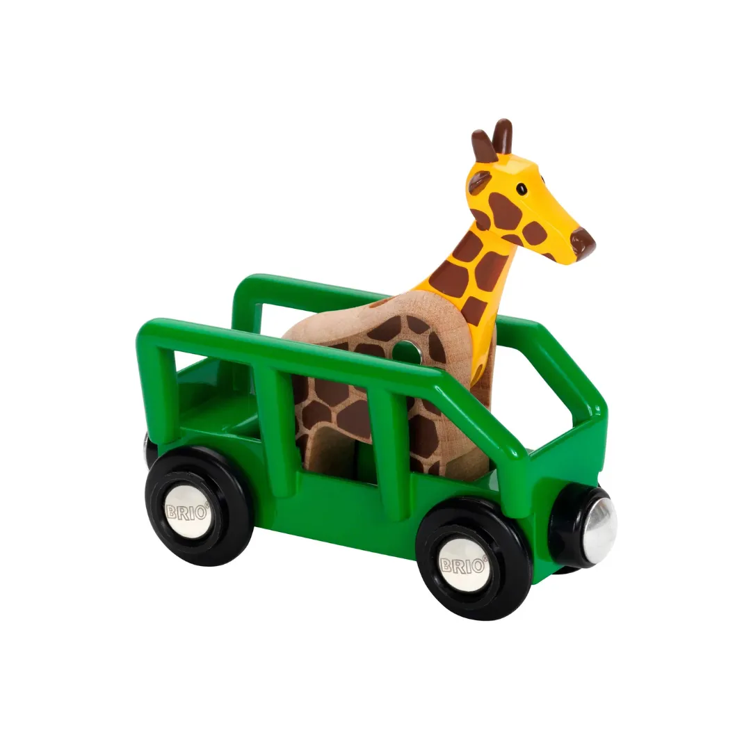 BRIO Giraffe and Wagon