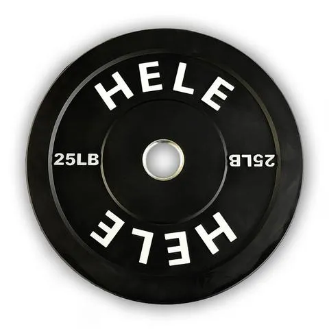 Bumper Plate Stack - Black (260lb.)