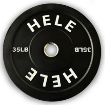Bumper Plate Stack - Black (260lb.)