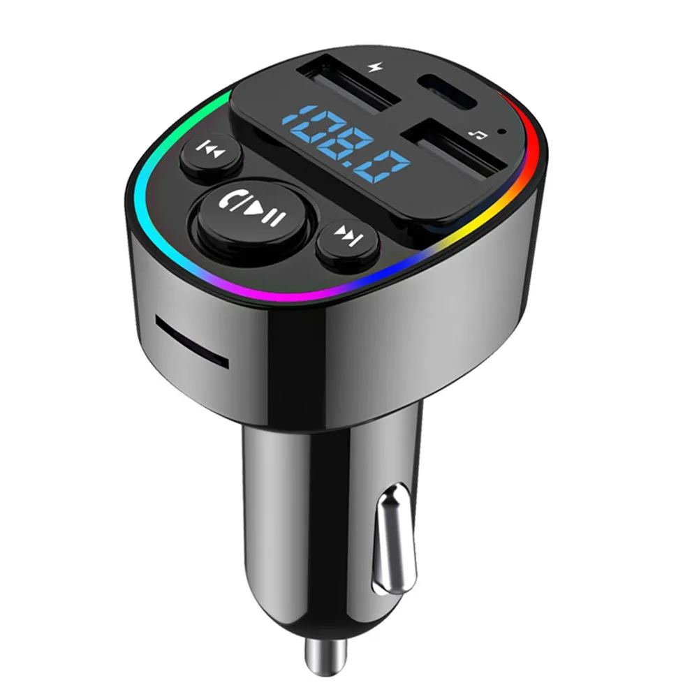 Car Mp3 Player Bluetooth-compatible Receiver Hands Free Phone