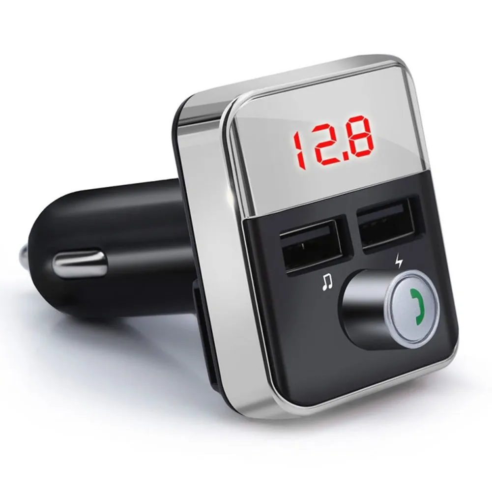 Car Mp3 Player Fm Transmitter Bluetooth-compatible Hands-free