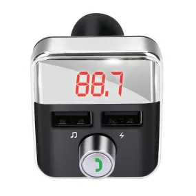 Car Mp3 Player Fm Transmitter Bluetooth-compatible Hands-free