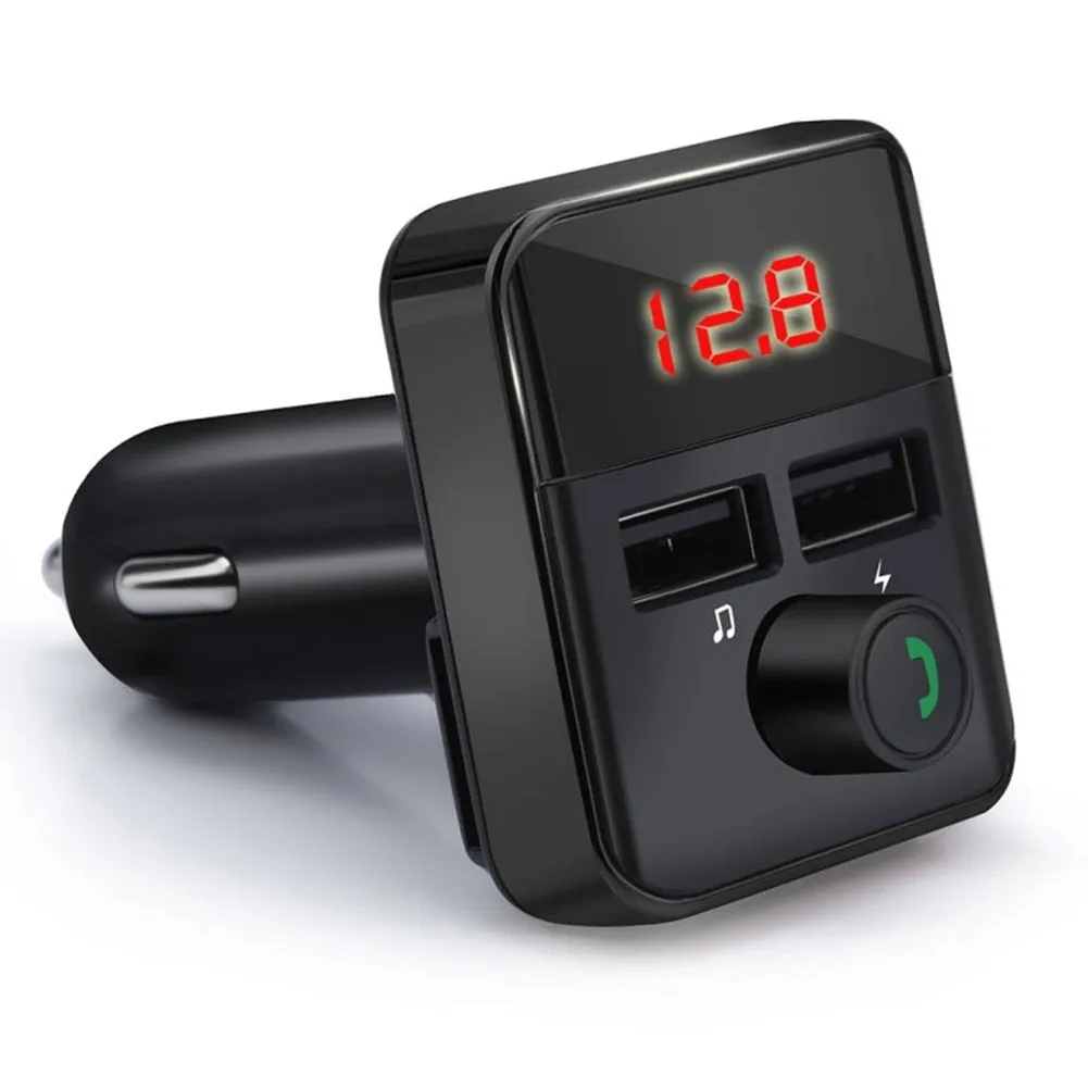 Car Mp3 Player Fm Transmitter Bluetooth-compatible Hands-free