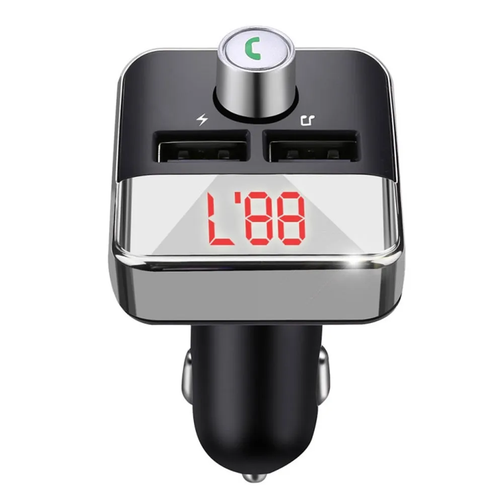 Car Mp3 Player Fm Transmitter Bluetooth-compatible Hands-free