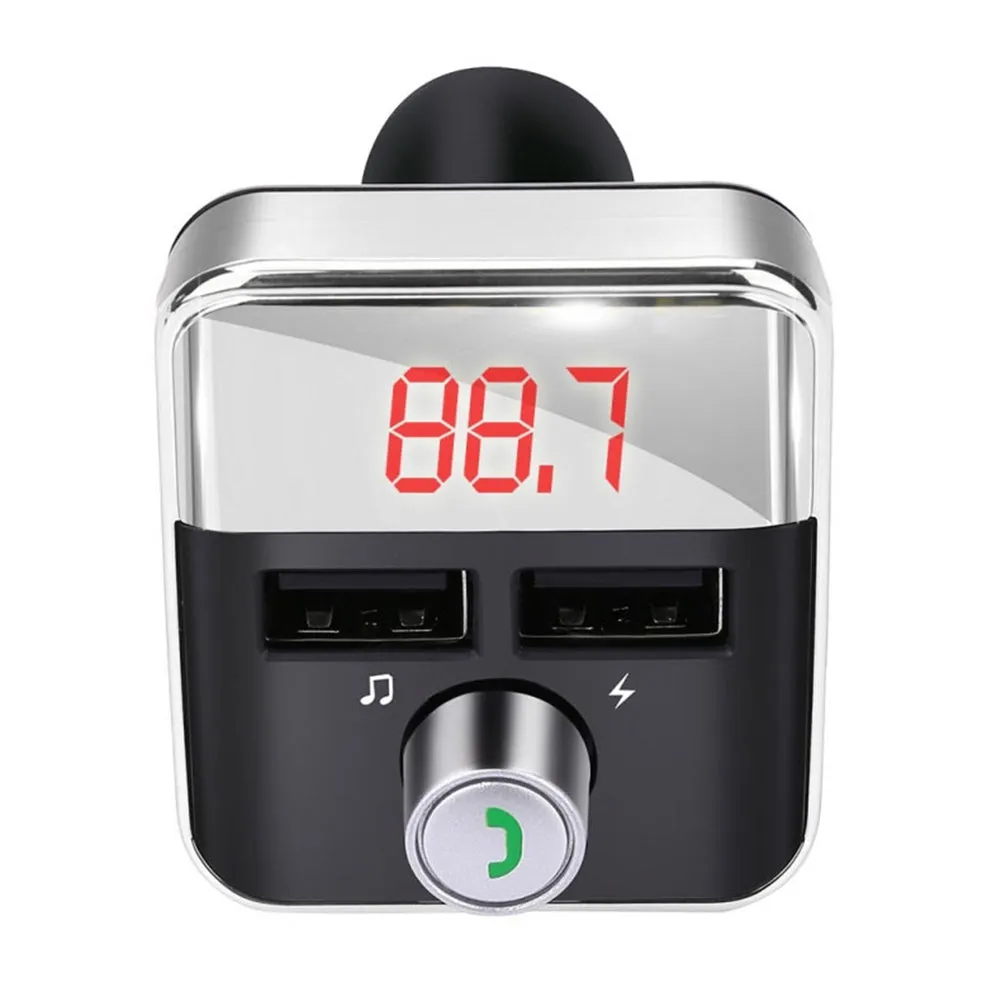 Car Mp3 Player Fm Transmitter Bluetooth-compatible Hands-free