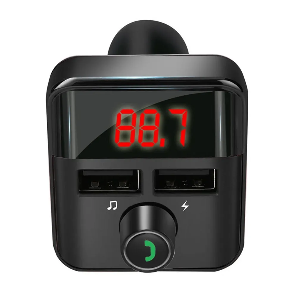 Car Mp3 Player Fm Transmitter Bluetooth-compatible Hands-free