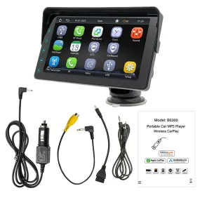 Car Stereo Compatible for Carplay Android Auto 7 Inch Screen
