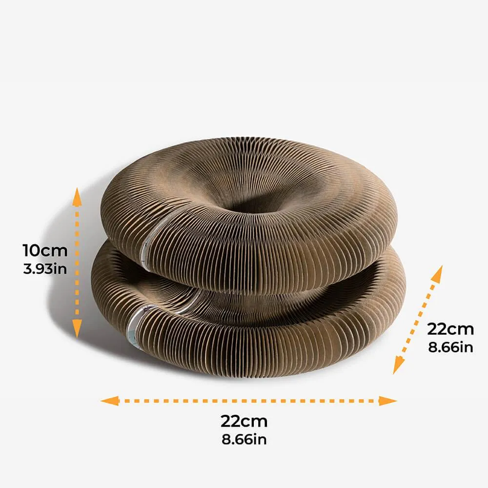 Cat Self-Play Foldable Mushroom Scratcher Tunnel Chaser Ball Toy
