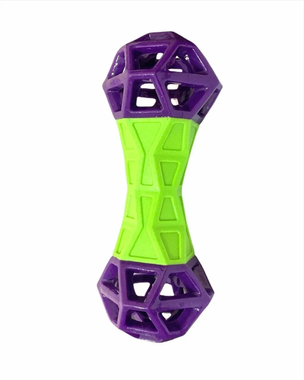 Chewing Dumbbell Shape Rubber Toy with Air Hole