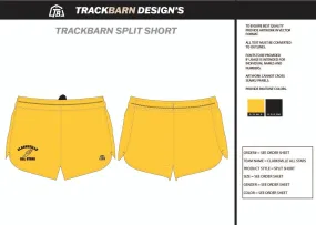 Clarksville-All-Stars Youth Split Track Short