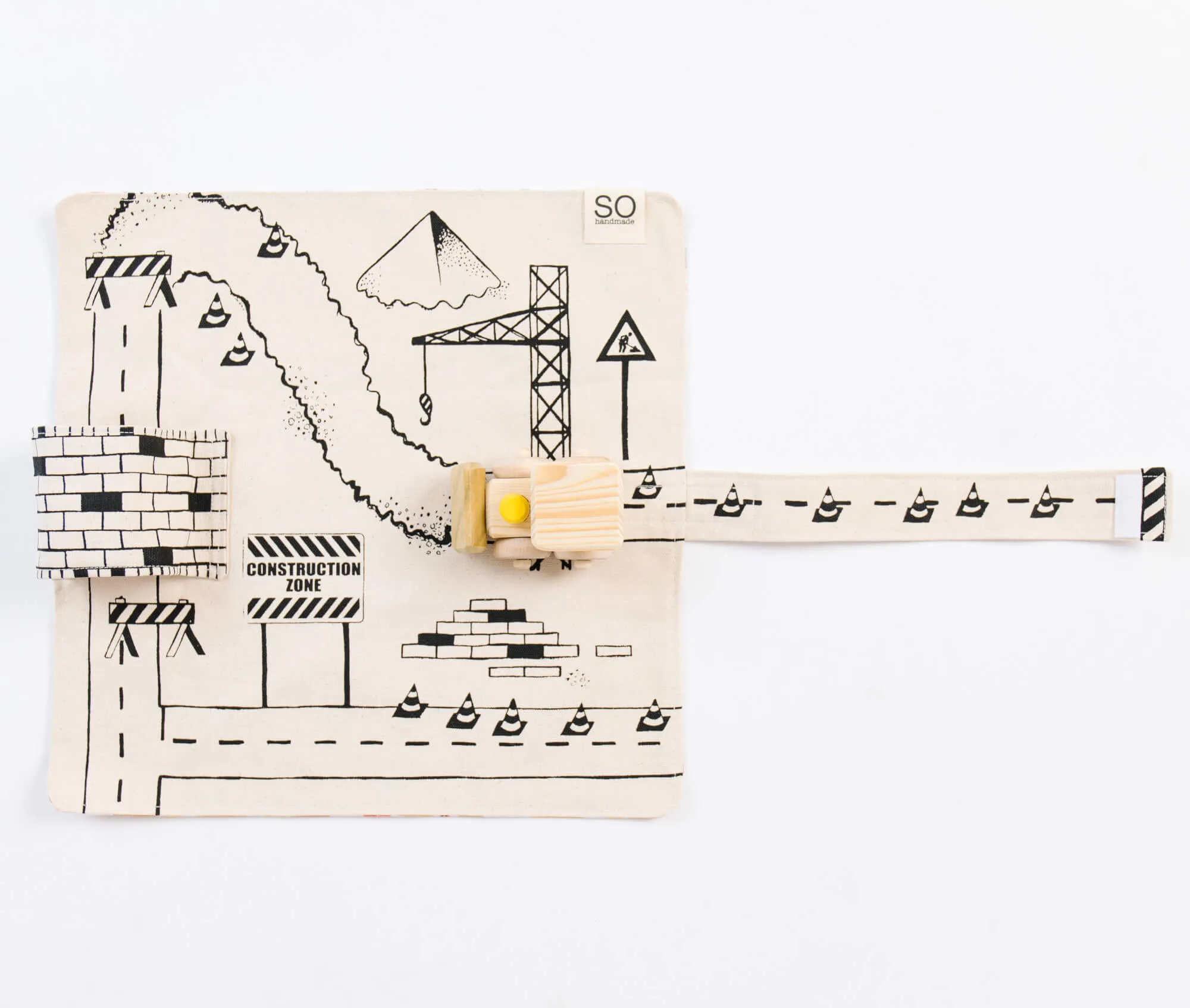 Construction Play Mat: "The CUTEST toys ever! I am in love!"
