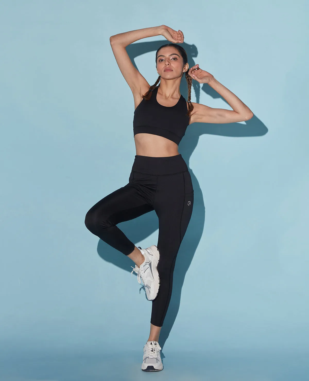 Crostini Bra & Leggings Set in Second SKN Fabric